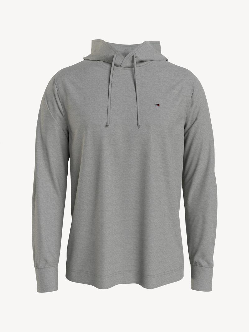 Camiseta Tommy Hilfiger Essential hooded Grises Claro | MX_M31028