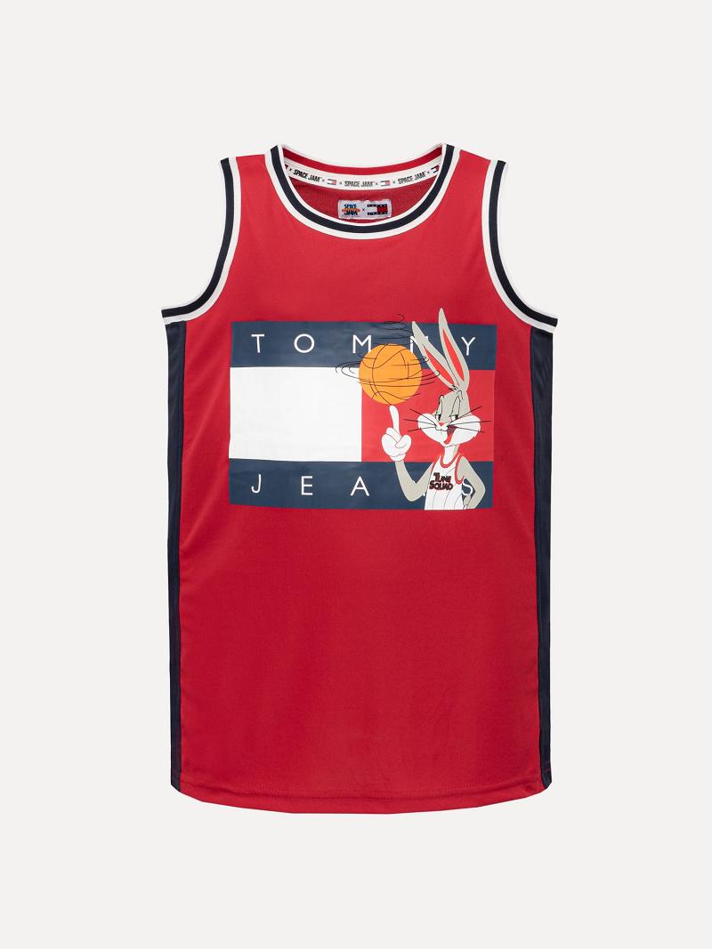 Camiseta Tommy Hilfiger LEGACY BUGS BUNNY TM Rojos Multicolor | MX_B2208