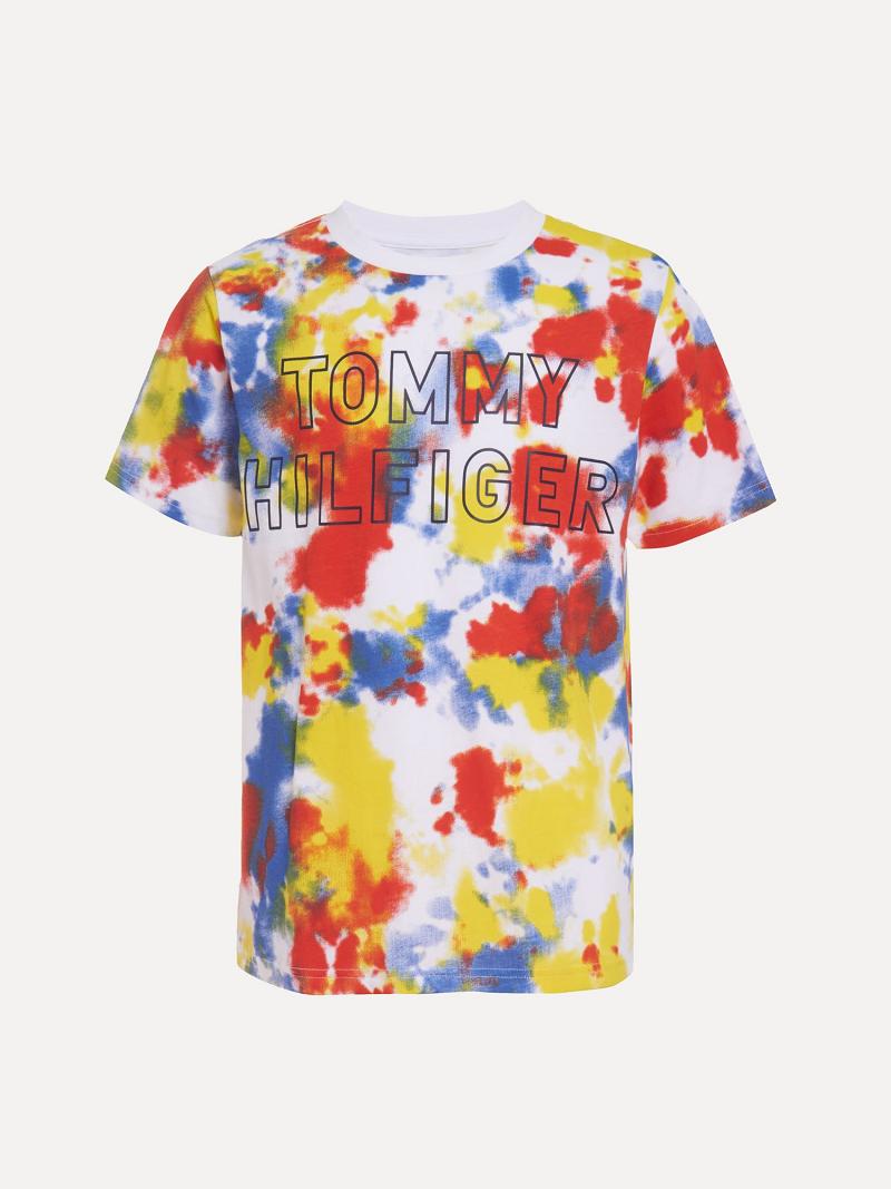 Camiseta Tommy Hilfiger Little Tie-Dye Multicolor | MX_B2186