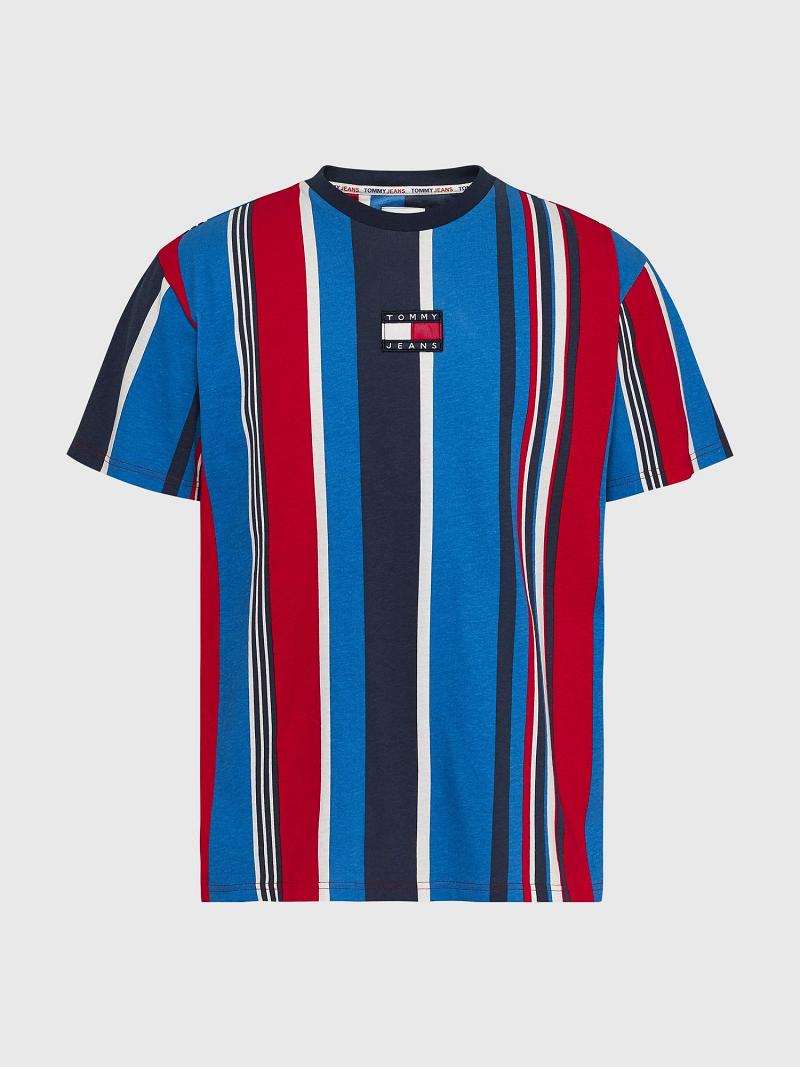 Camiseta Tommy Hilfiger Mixed stripe badge Multicolor | MX_M31055