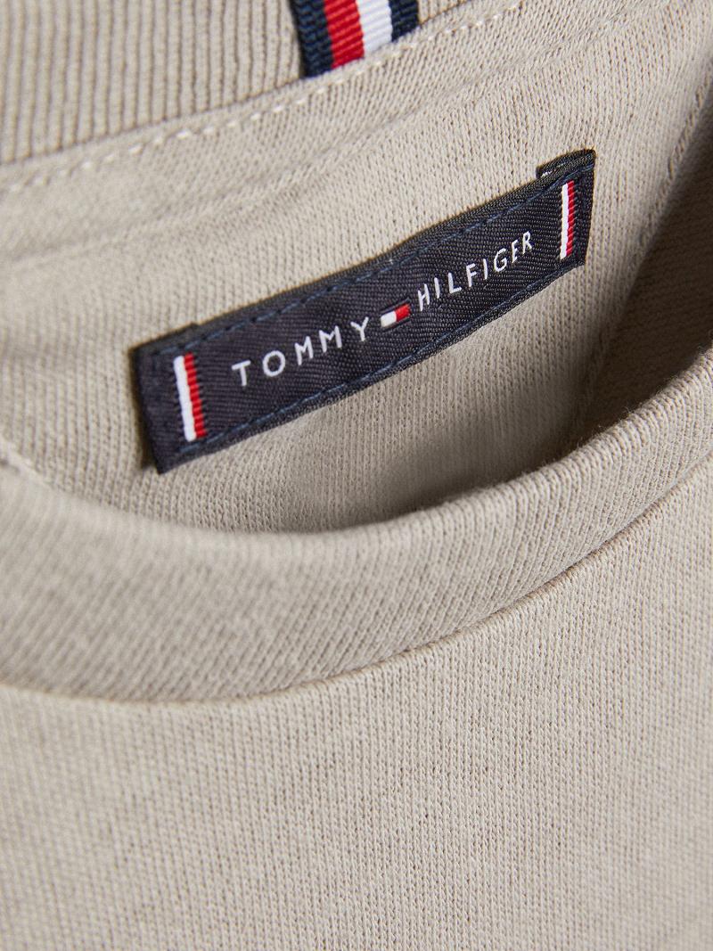 Camiseta Tommy Hilfiger Natural Dye Grises | MX_B2198