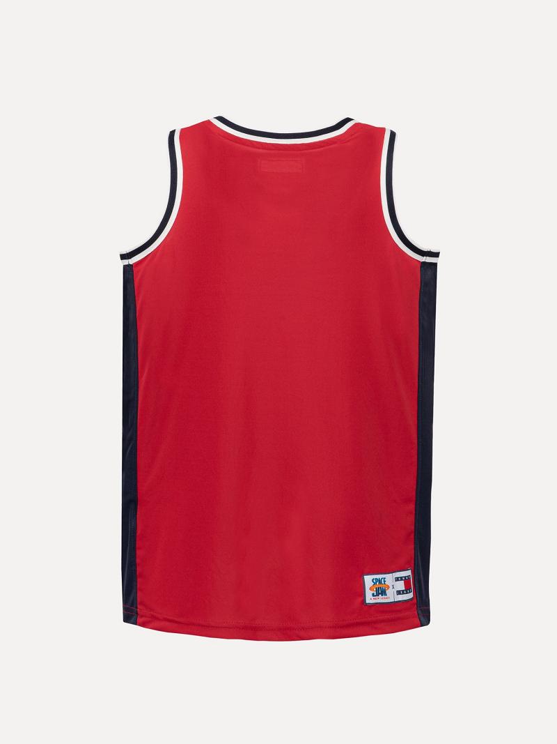 Camiseta Tommy Hilfiger SPACE JAM:LEGACY X BUGS BUNNY TM Rojos | MX_B2207