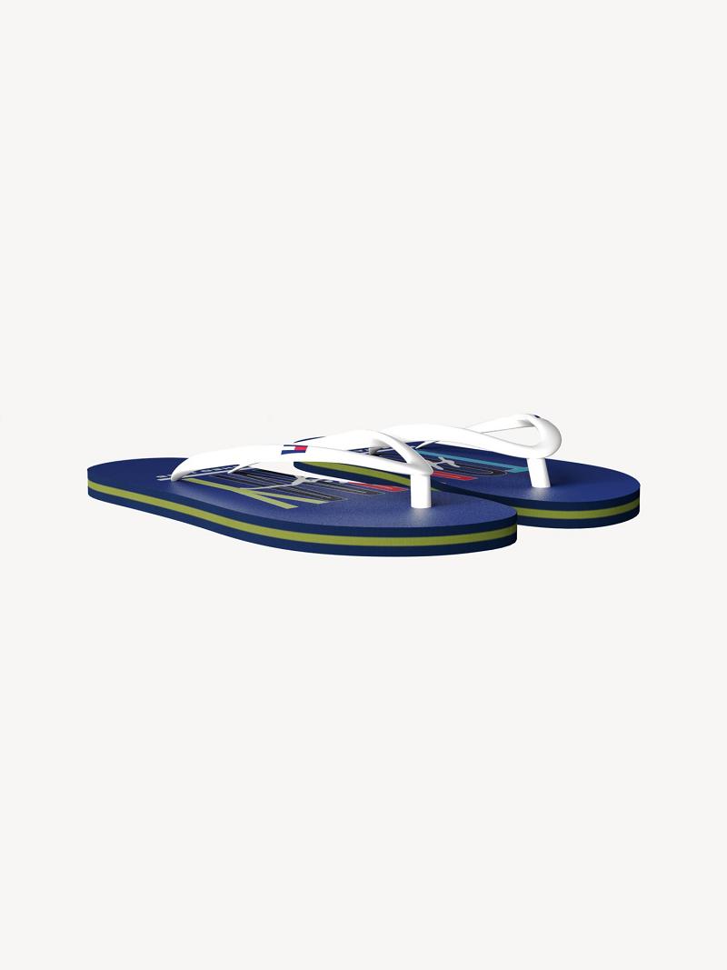 Chanclas Tommy Hilfiger Logo Azul Marino | MX_B2229