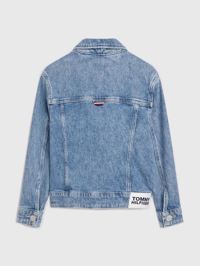 Chaquetas Tommy Hilfiger Denim trucker Azules | MX_B2037