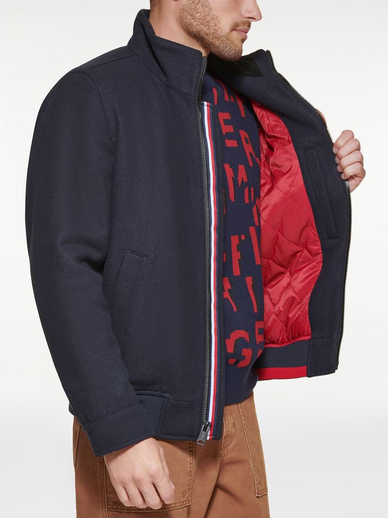 Chaquetas Tommy Hilfiger Essential bomber Azul Marino | MX_M31398