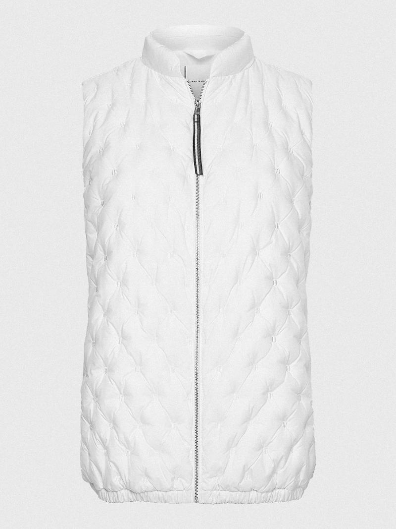 Chaquetas Tommy Hilfiger Quilted Down Vest Blancos | MX_W21182