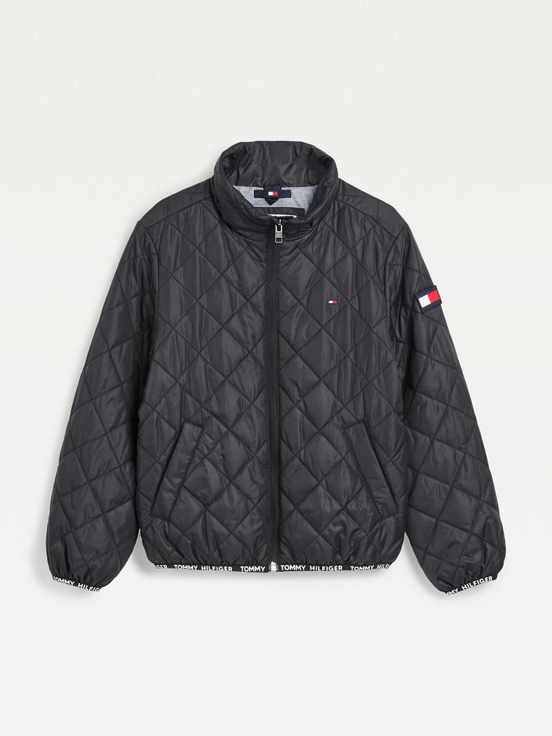 Chaquetas Tommy Hilfiger Quilted Grises | MX_B2042