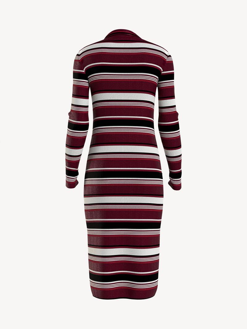 Dresses Tommy Hilfiger Essential Stripe Half-Zip Multicolor | MX_W21078