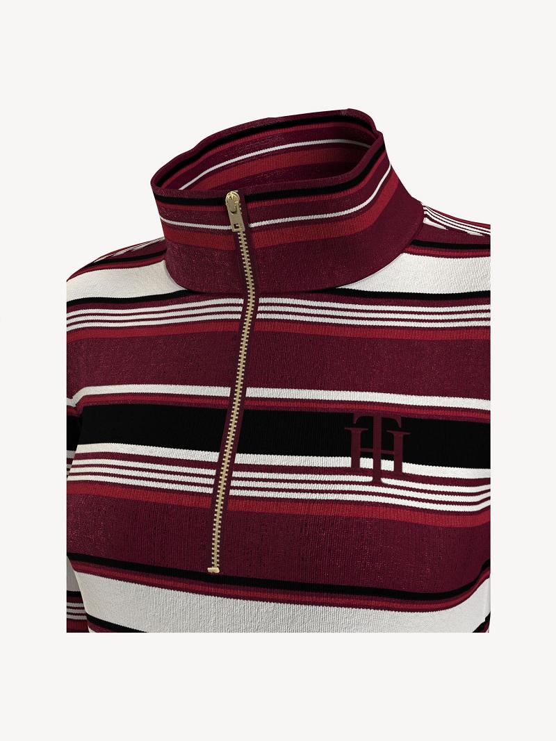 Dresses Tommy Hilfiger Essential Stripe Half-Zip Multicolor | MX_W21078