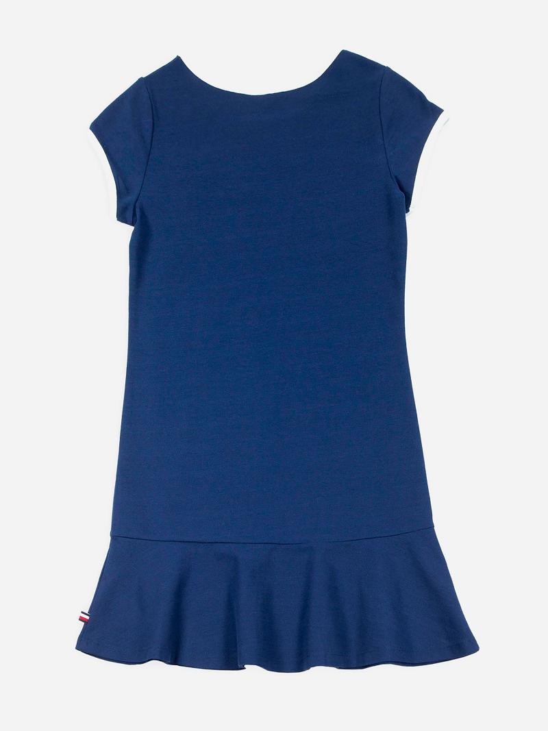 Dresses Tommy Hilfiger Flag Azul Marino | MX_G1055