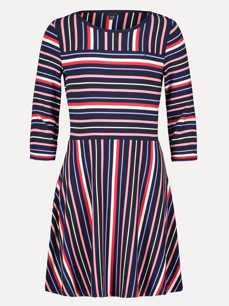 Dresses Tommy Hilfiger Little Map Stripe Multicolor | MX_G1068