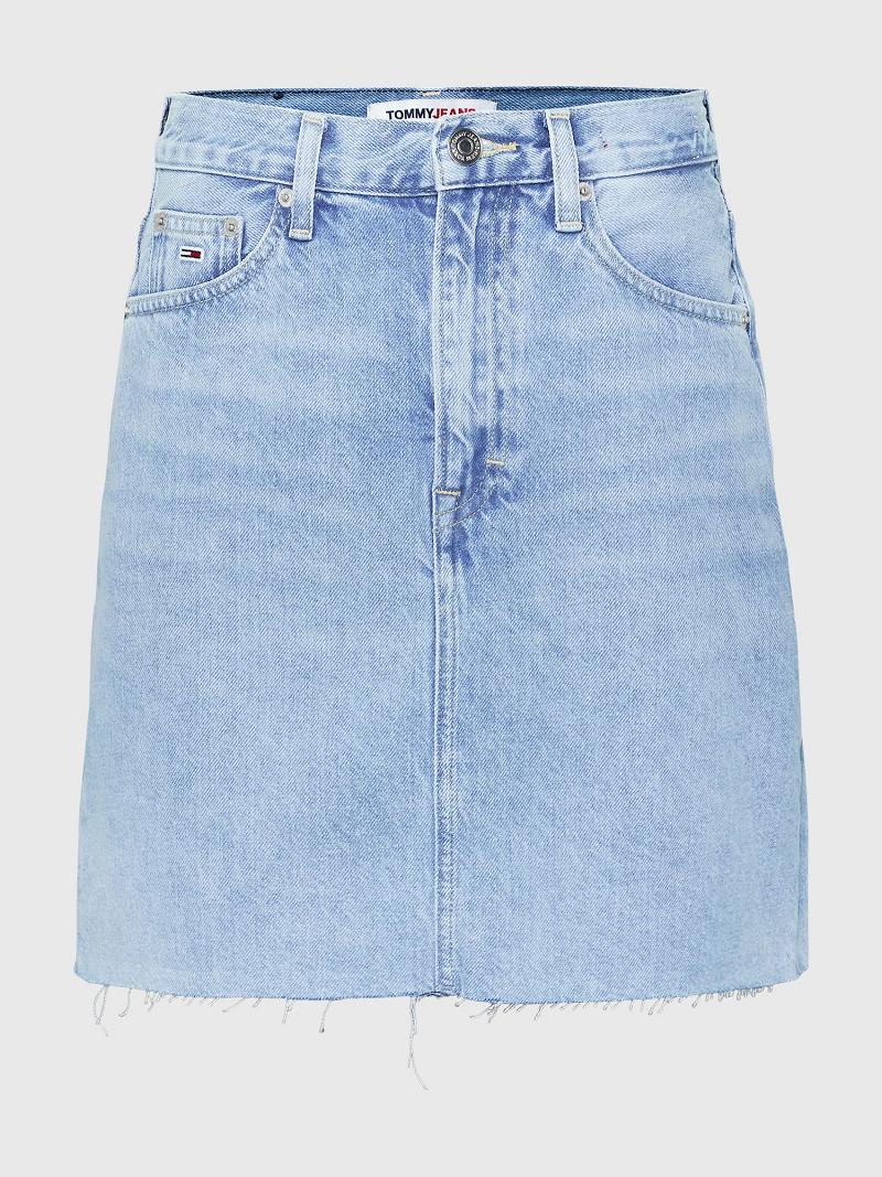 Falda Tommy Hilfiger Denim Mini Azules | MX_W21324