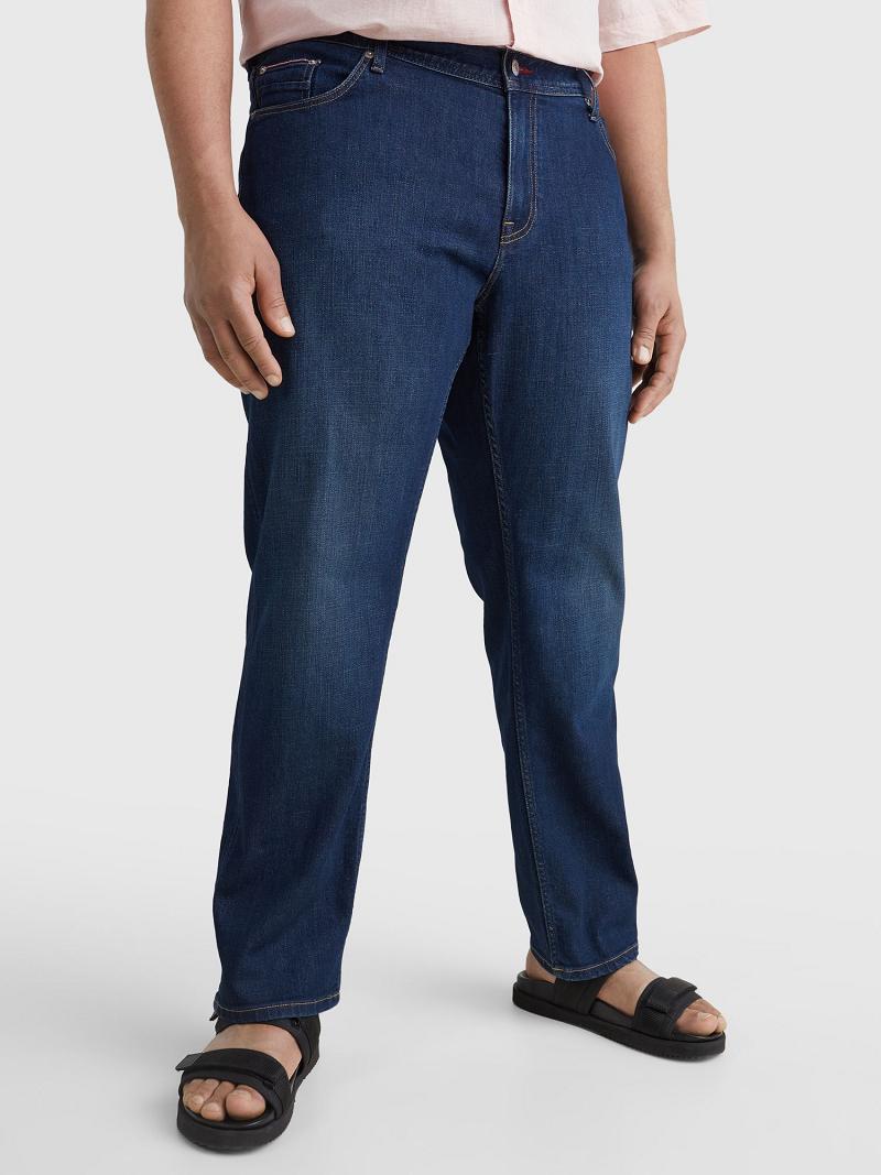 Jeans Tommy Hilfiger Big and tall regular fit indigo wash Azules | MX_M31358