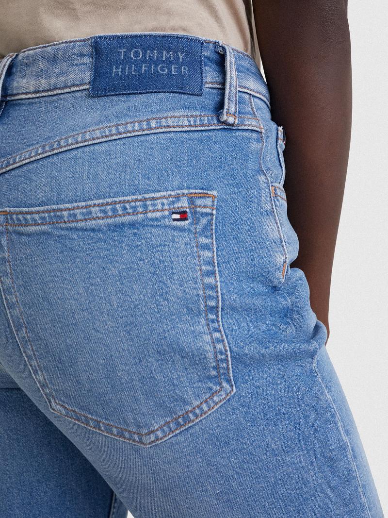 Jeans Tommy Hilfiger Classic Straight Fit Azules | MX_W21187