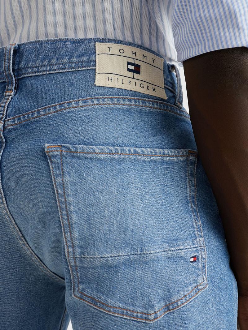 Jeans Tommy Hilfiger Denton straight fit organic cotton Azules | MX_M31362