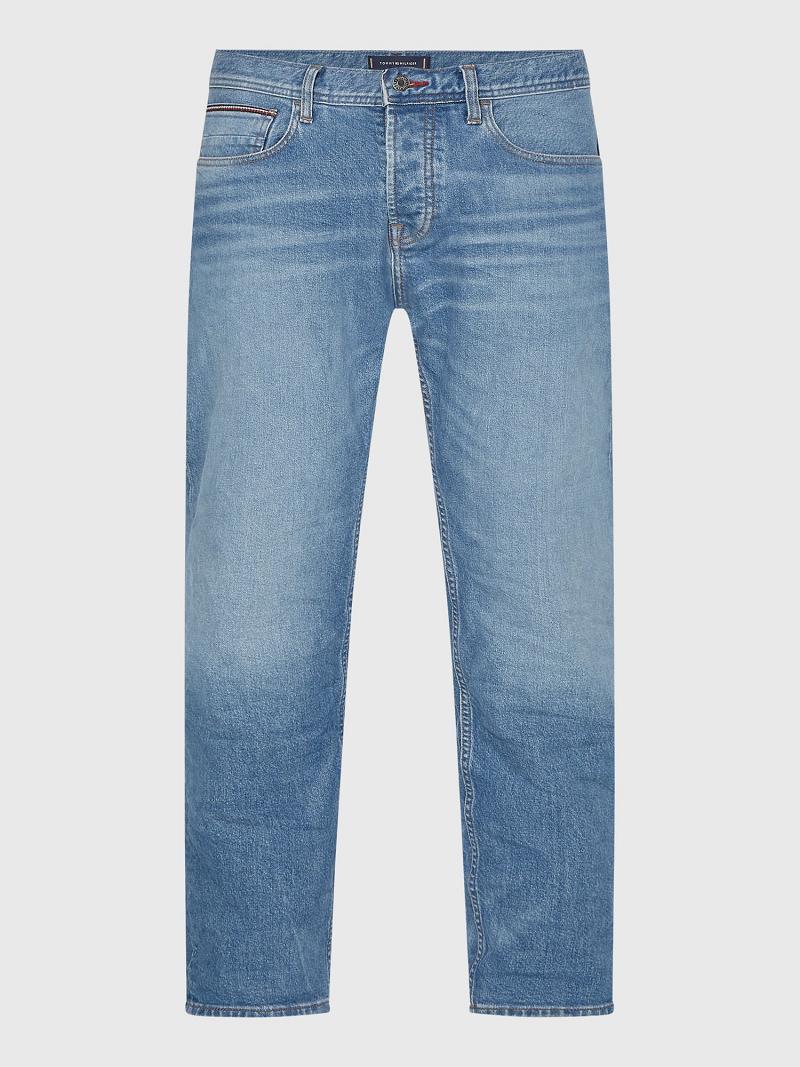 Jeans Tommy Hilfiger Denton straight fit organic cotton Azules | MX_M31362