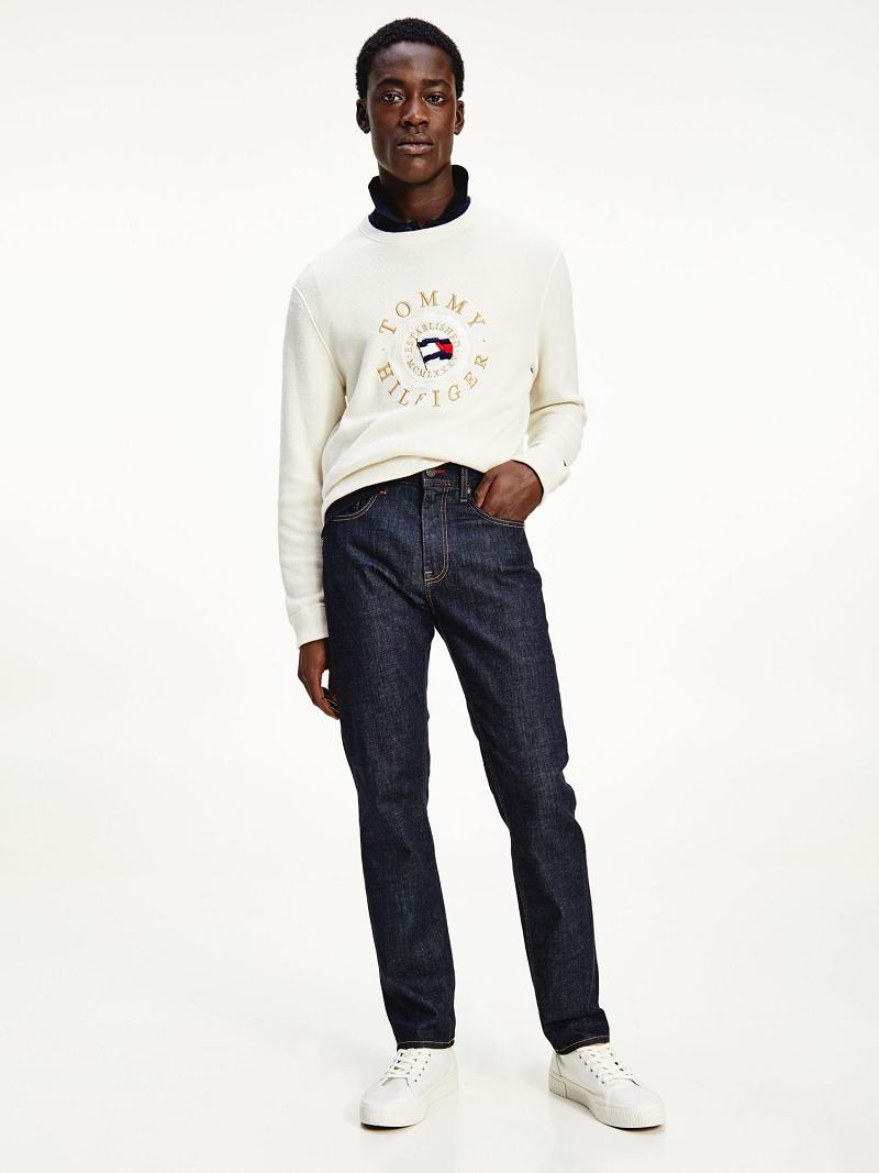 Jeans Tommy Hilfiger Denton straight fit th stretch indigo Azules | MX_M31363