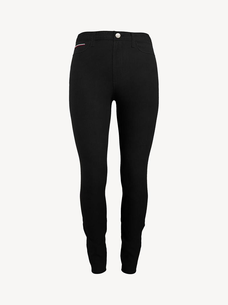 Jeans Tommy Hilfiger Essential High-Rise Skinny Pant Negros | MX_W21193