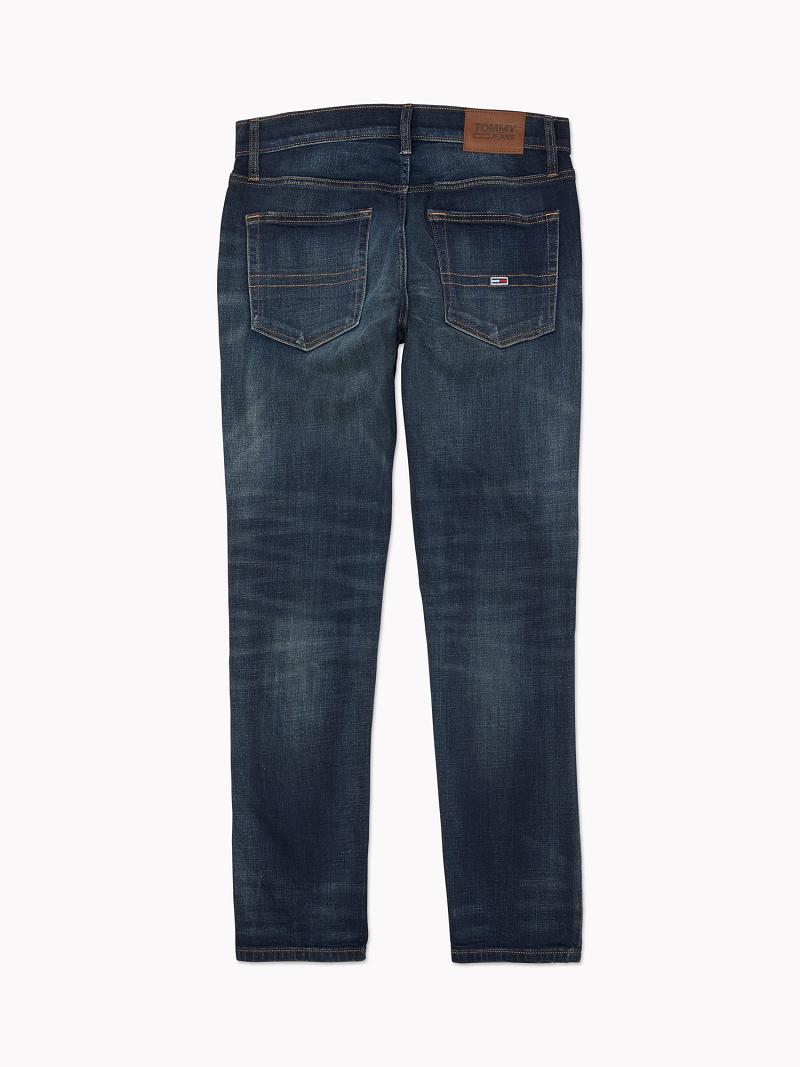 Jeans Tommy Hilfiger Essential slim fit dark wash Azules | MX_M31367