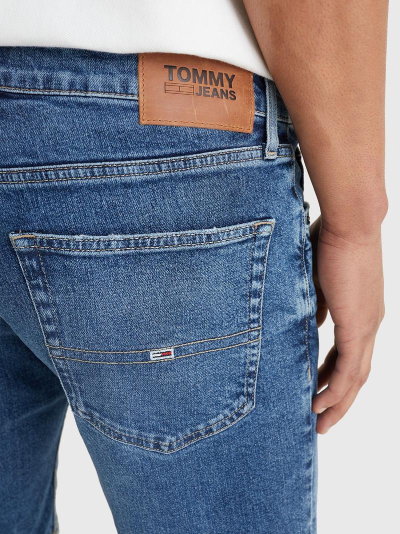 Jeans Tommy Hilfiger Medium wash mid rise slim fit Azules | MX_M31371