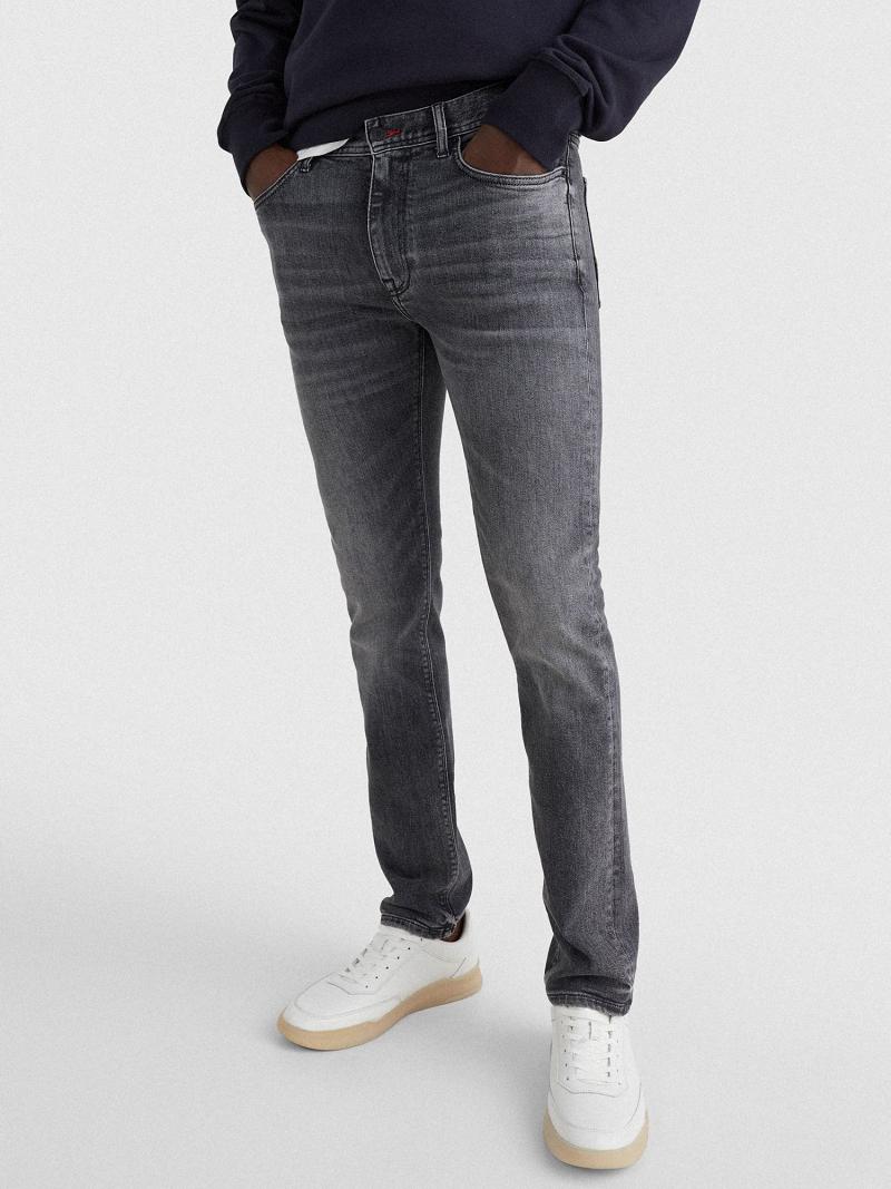 Jeans Tommy Hilfiger Slim fit faded wash Grises Oscuro | MX_M31380