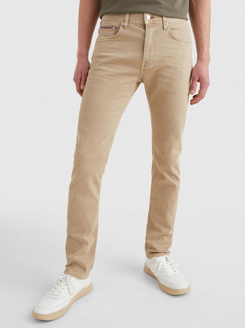 Jeans Tommy Hilfiger Slim fit khaki wash Beige | MX_M31381