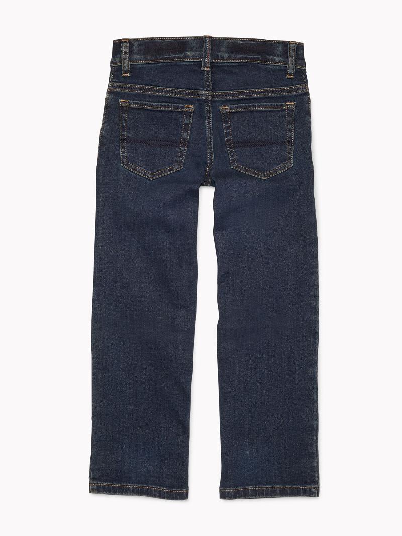 Jeans Tommy Hilfiger Straight Azul Marino | MX_B2050