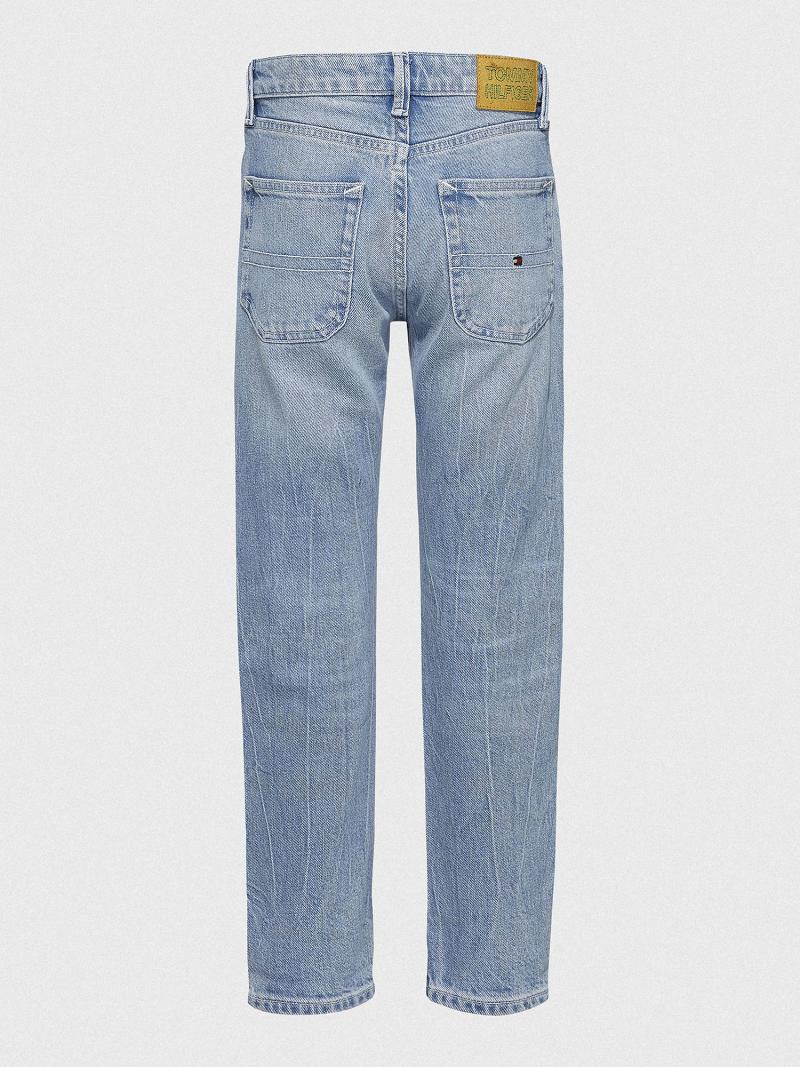 Jeans Tommy Hilfiger Straight Azules | MX_B2049