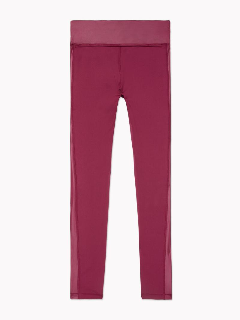 Leggins Tommy Hilfiger Essential Matte And Shine Rojos | MX_W21222