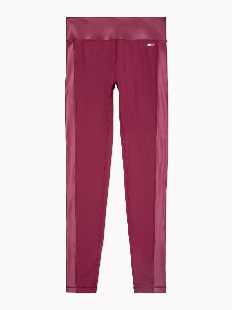 Leggins Tommy Hilfiger Essential Matte And Shine Rojos | MX_W21222