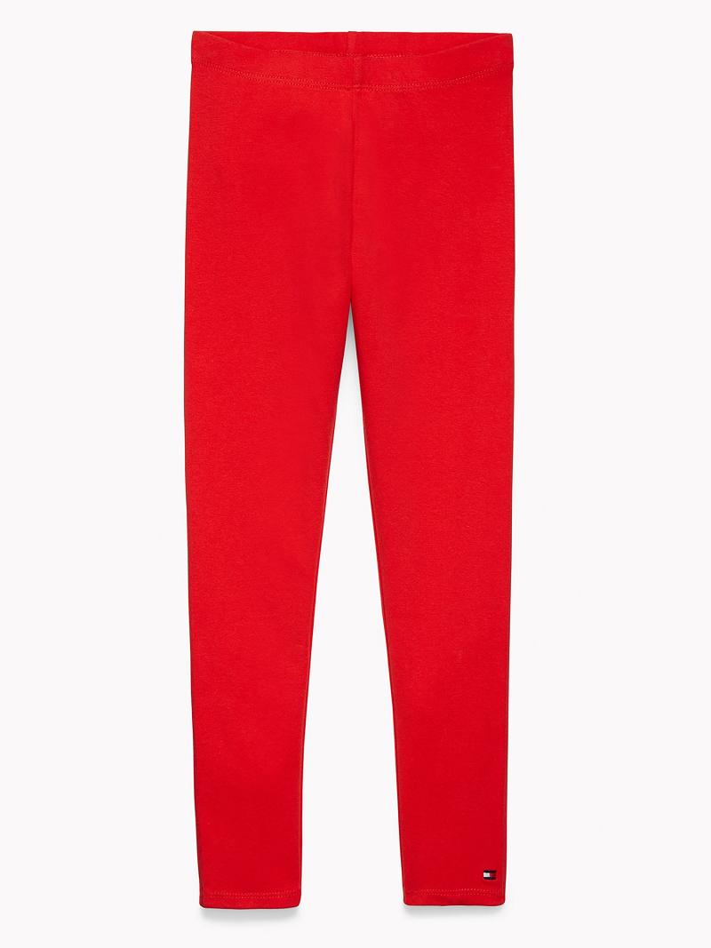 Leggins Tommy Hilfiger Solid Rojos | MX_G1144