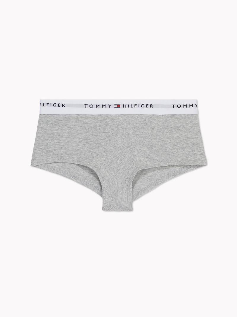 Lencería Tommy Hilfiger Boy Corta Grises | MX_W21551