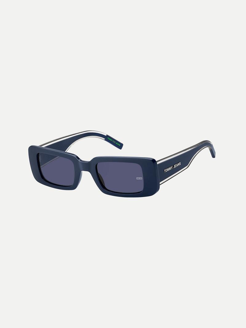 Lentes De Sol Tommy Hilfiger Block Frame Azules | MX_M31769