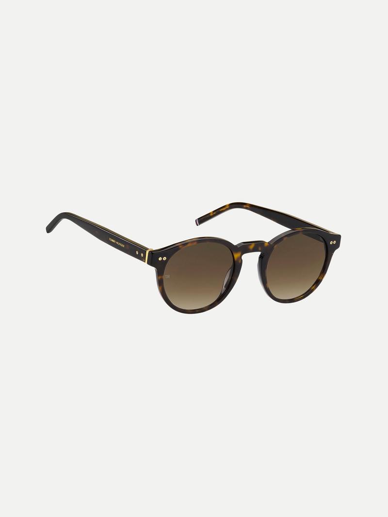 Lentes De Sol Tommy Hilfiger Retro Marrom | MX_M31772