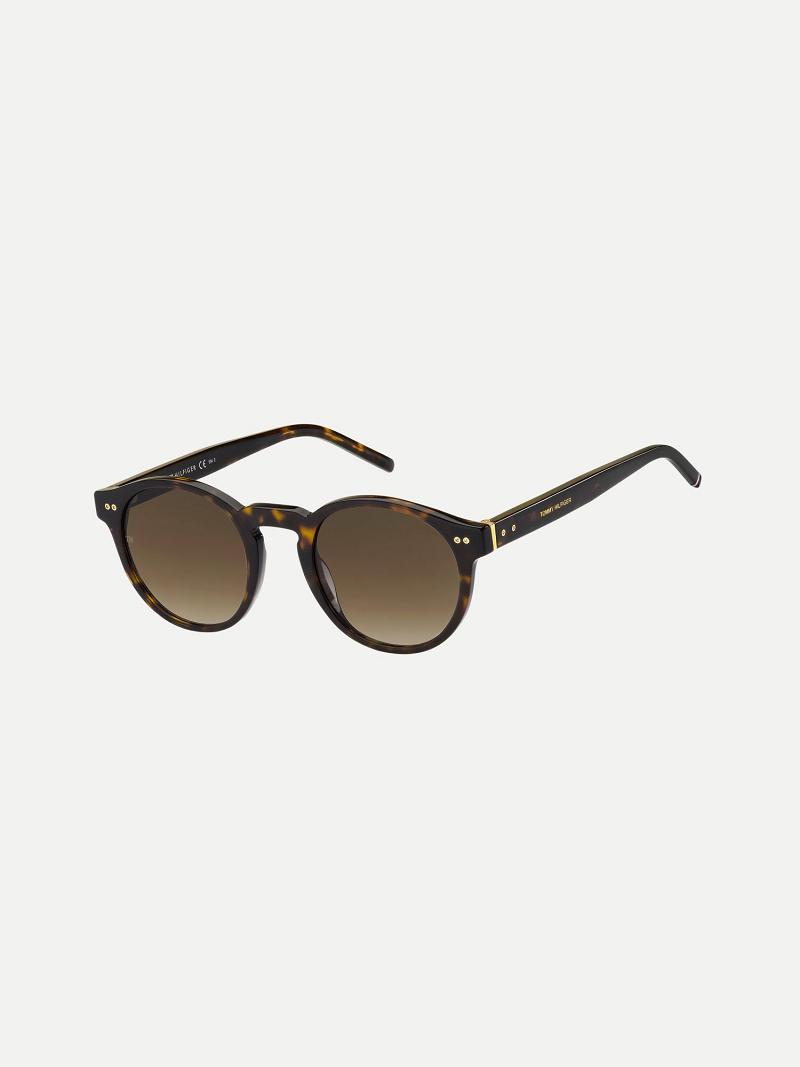 Lentes De Sol Tommy Hilfiger Retro Marrom | MX_M31772