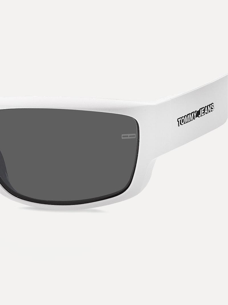 Lentes De Sol Tommy Hilfiger Wrap Deporte Blancos | MX_M31775