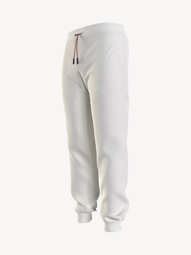 Pantalones Deportivos Tommy Hilfiger Essential Solid Blancos | MX_M31146