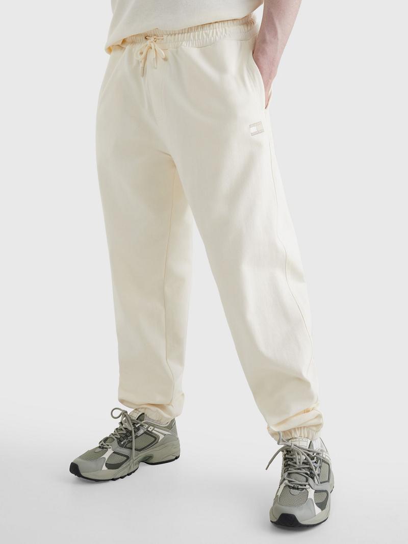 Pantalones Deportivos Tommy Hilfiger Sun Washed Blancos | MX_M31149