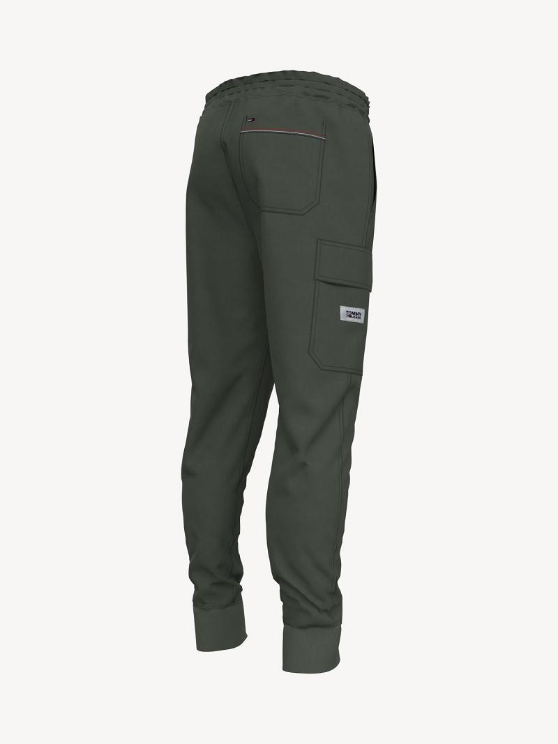 Pantalones Jogger Tommy Hilfiger Solid Cargo Verde Oliva | MX_M31353