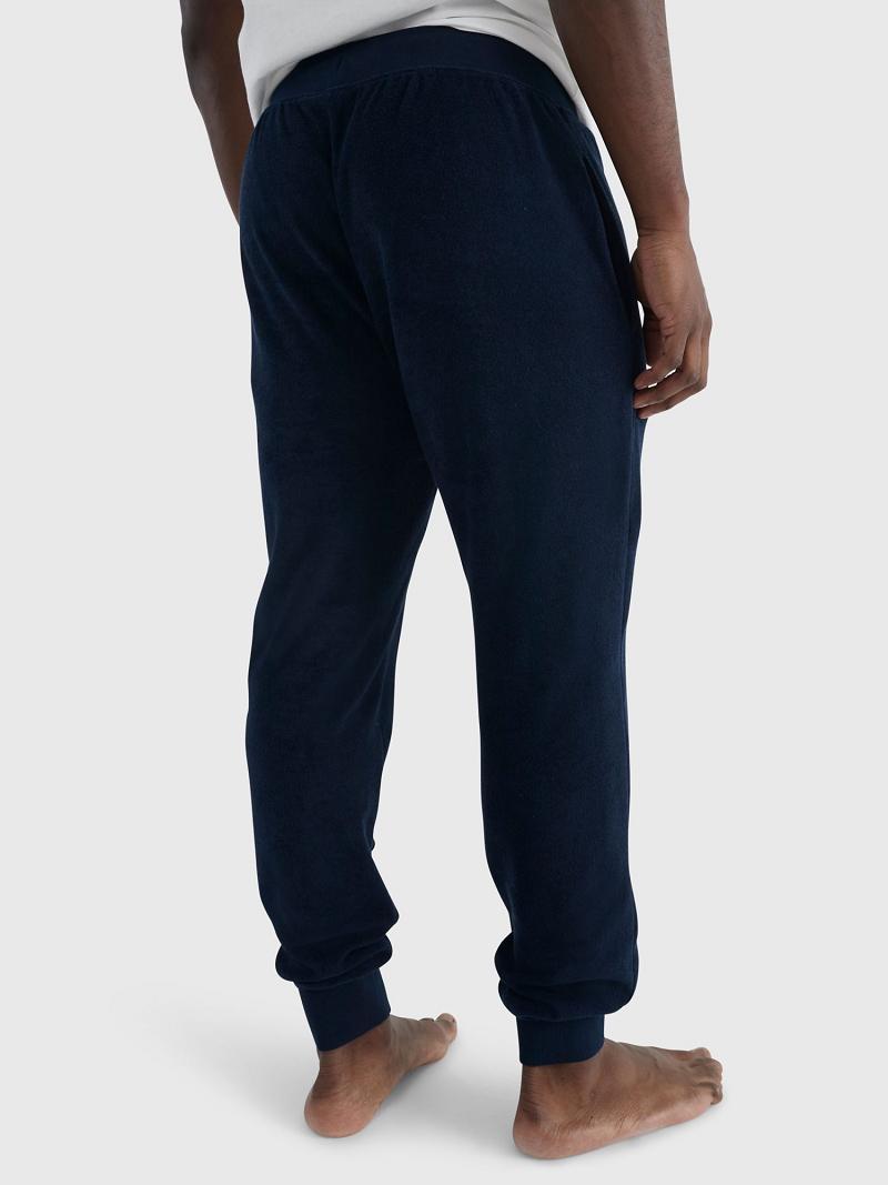 Pantalones Jogger Tommy Hilfiger Terry lounge Azul Marino | MX_M31354