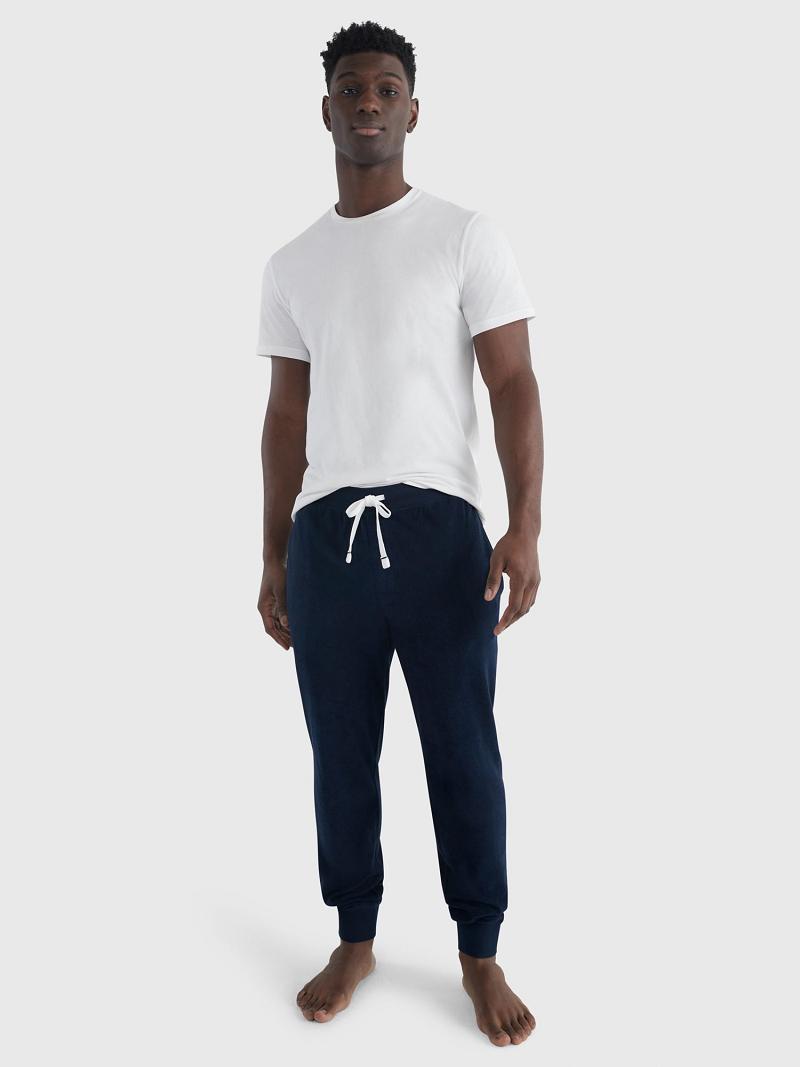 Pantalones Jogger Tommy Hilfiger Terry lounge Azul Marino | MX_M31354