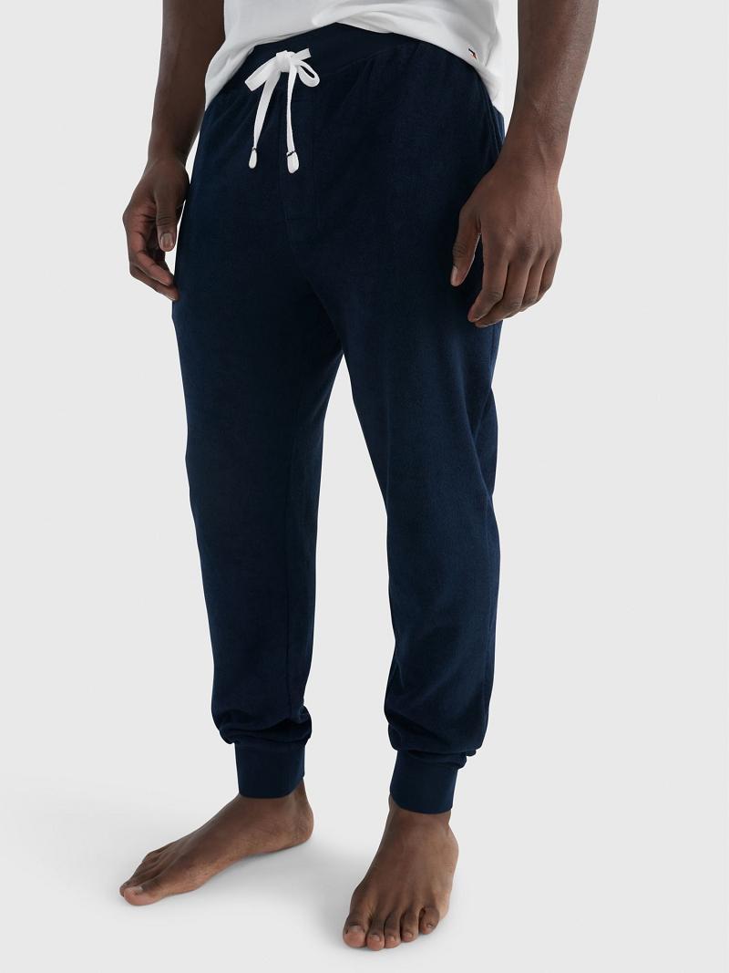 Pantalones Jogger Tommy Hilfiger Terry lounge Azul Marino | MX_M31354