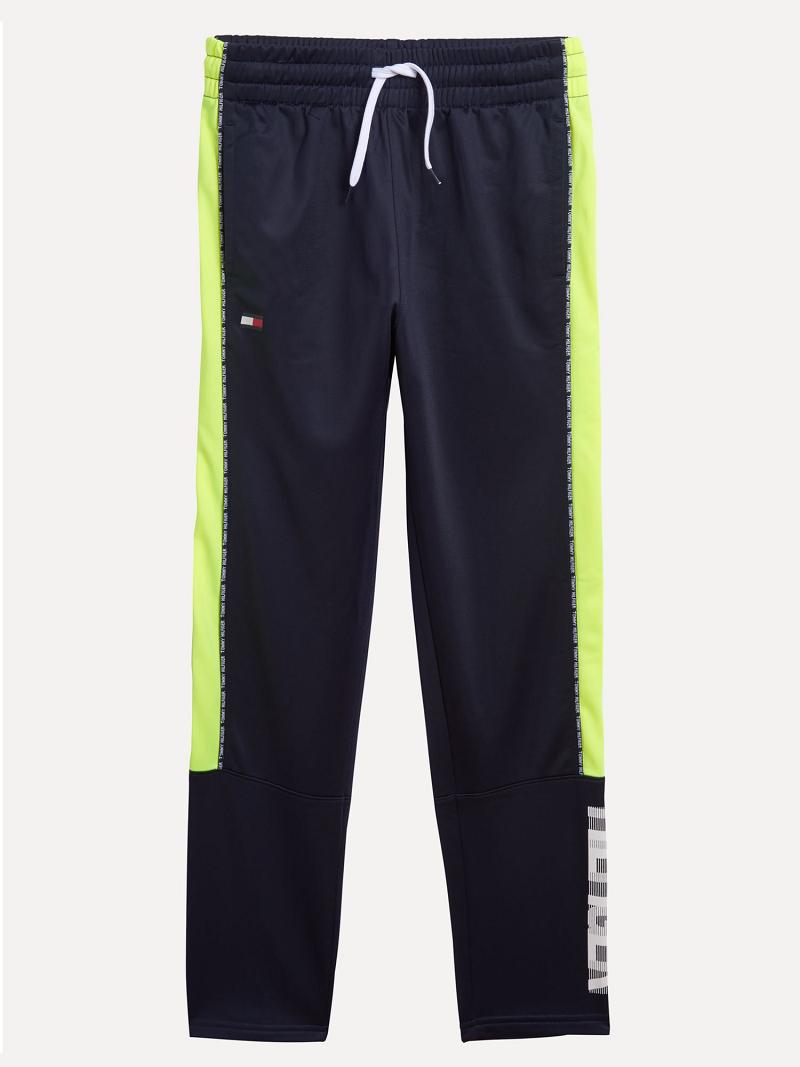 Pantalones Tommy Hilfiger Little Tommy Pista Azules | MX_B2223