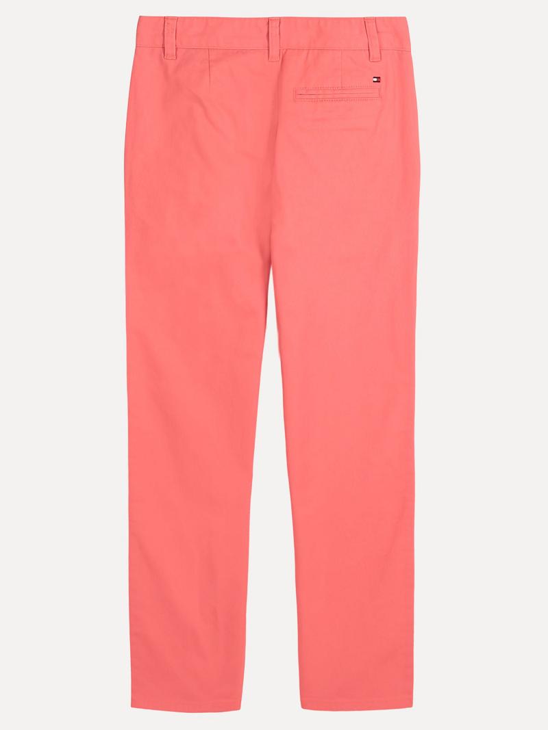 Pantalones Tommy Hilfiger Little Twill Rosas | MX_B2224