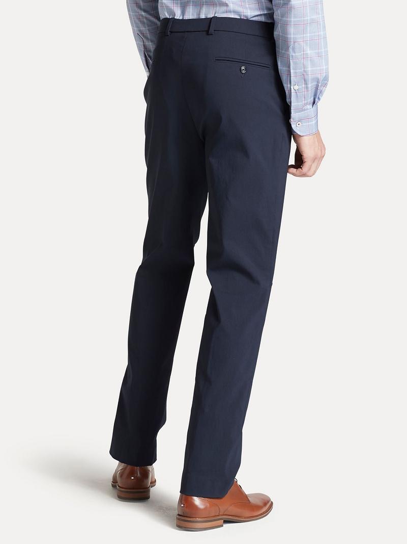 Pantalones Tommy Hilfiger Regular fit essential twill Azul Marino | MX_M31325