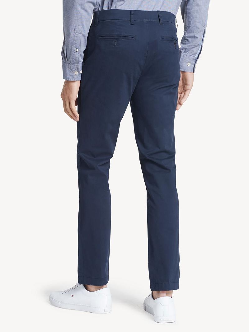 Pantalones Tommy Hilfiger Slim fit essential comfort stretch chino Azul Marino | MX_M31339