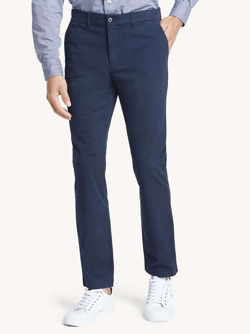 Pantalones Tommy Hilfiger Slim fit essential comfort stretch chino Azul Marino | MX_M31339