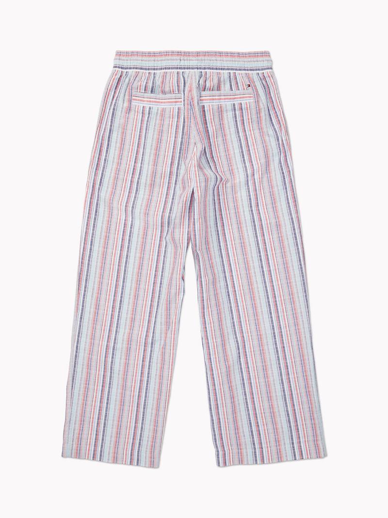 Pantalones Tommy Hilfiger Stripe Drawstring Multicolor | MX_W21254