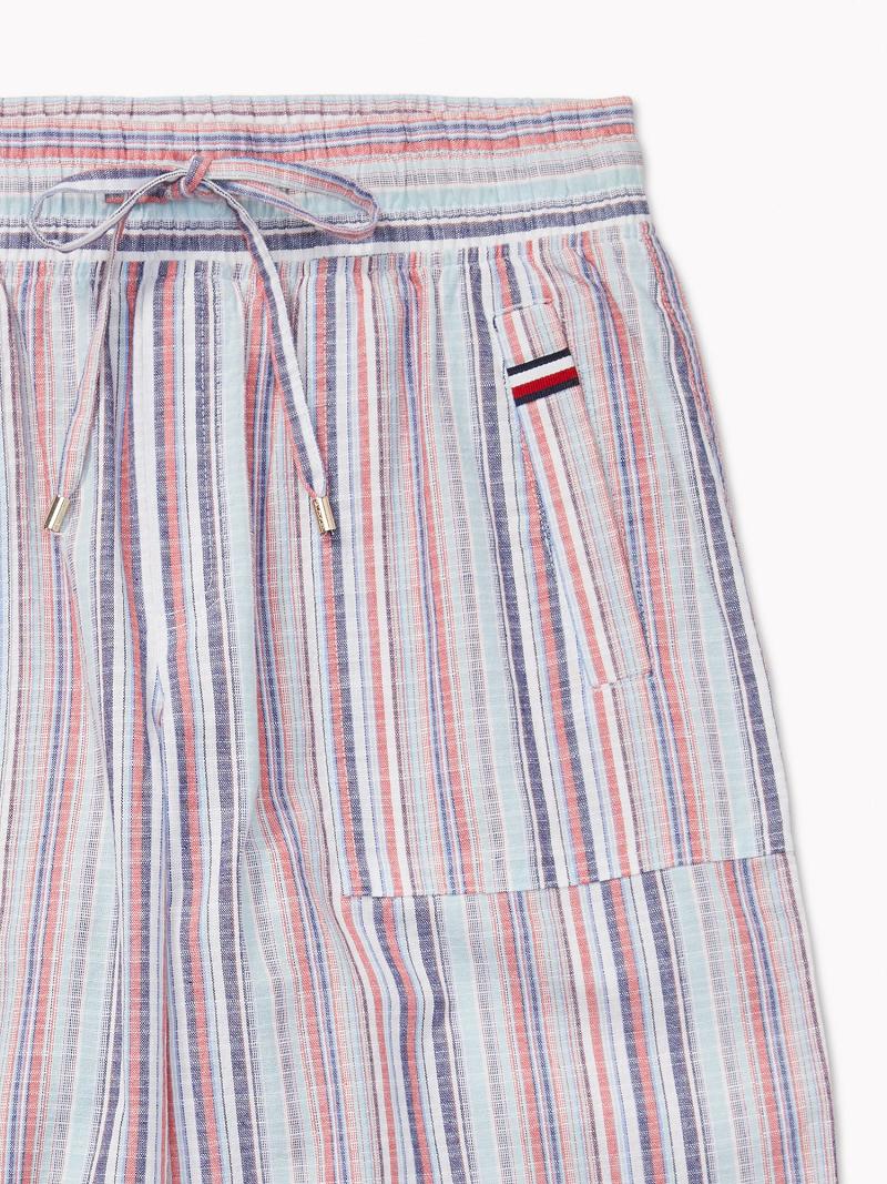 Pantalones Tommy Hilfiger Stripe Drawstring Multicolor | MX_W21254