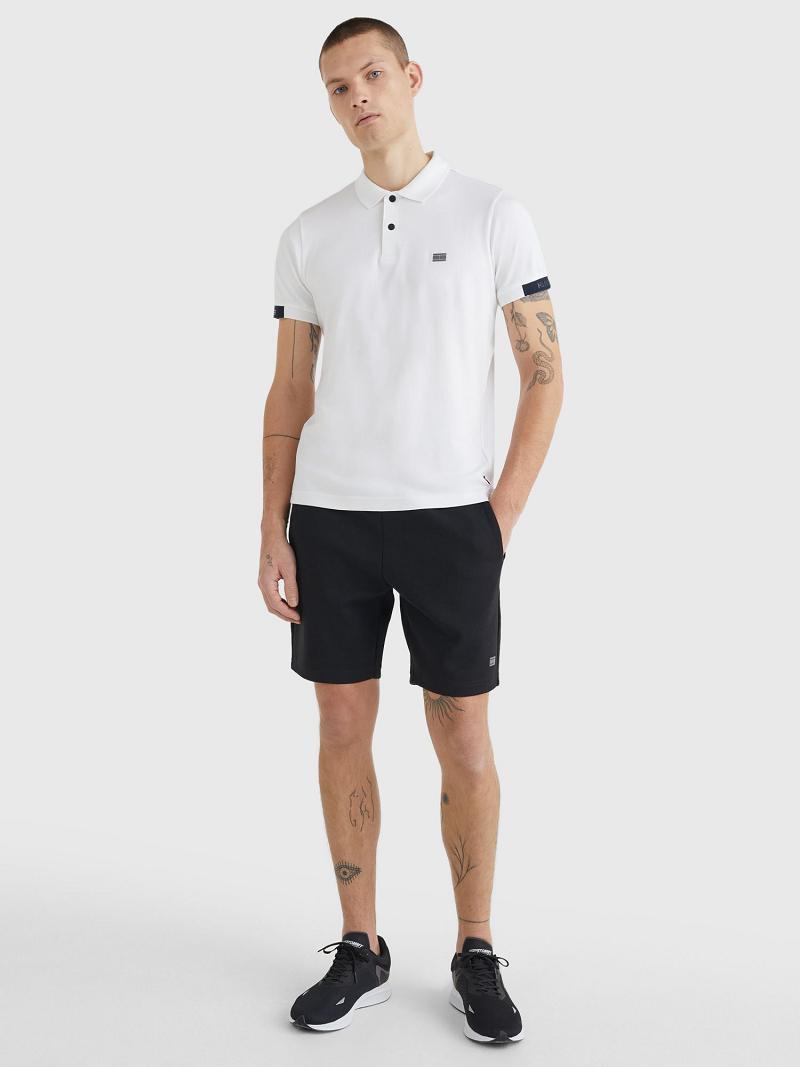 Polos Tommy Hilfiger Slim fit solid tech Blancos | MX_M31313